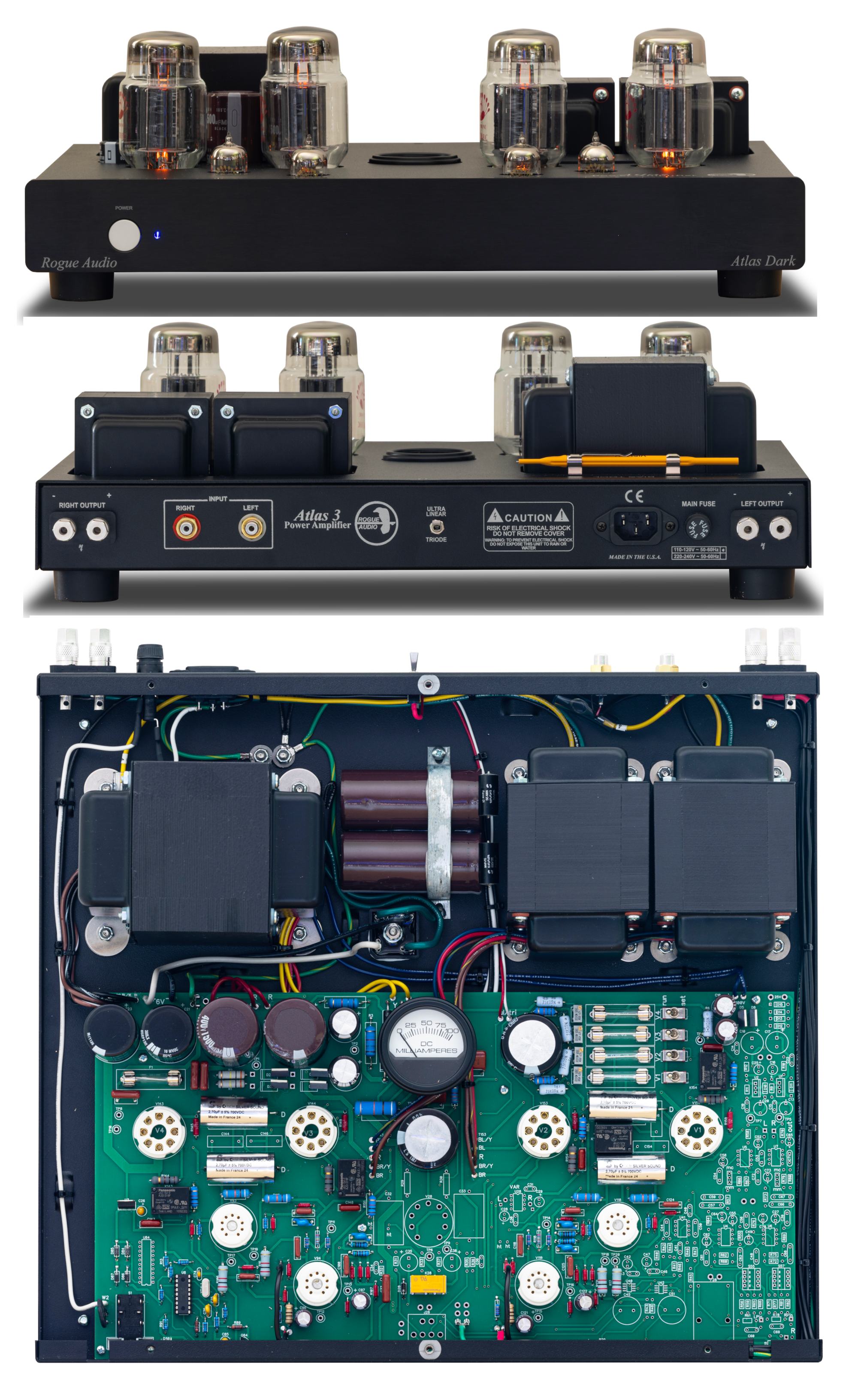 Rogue Audio Atlas Magnum III power amplifier – – 5
