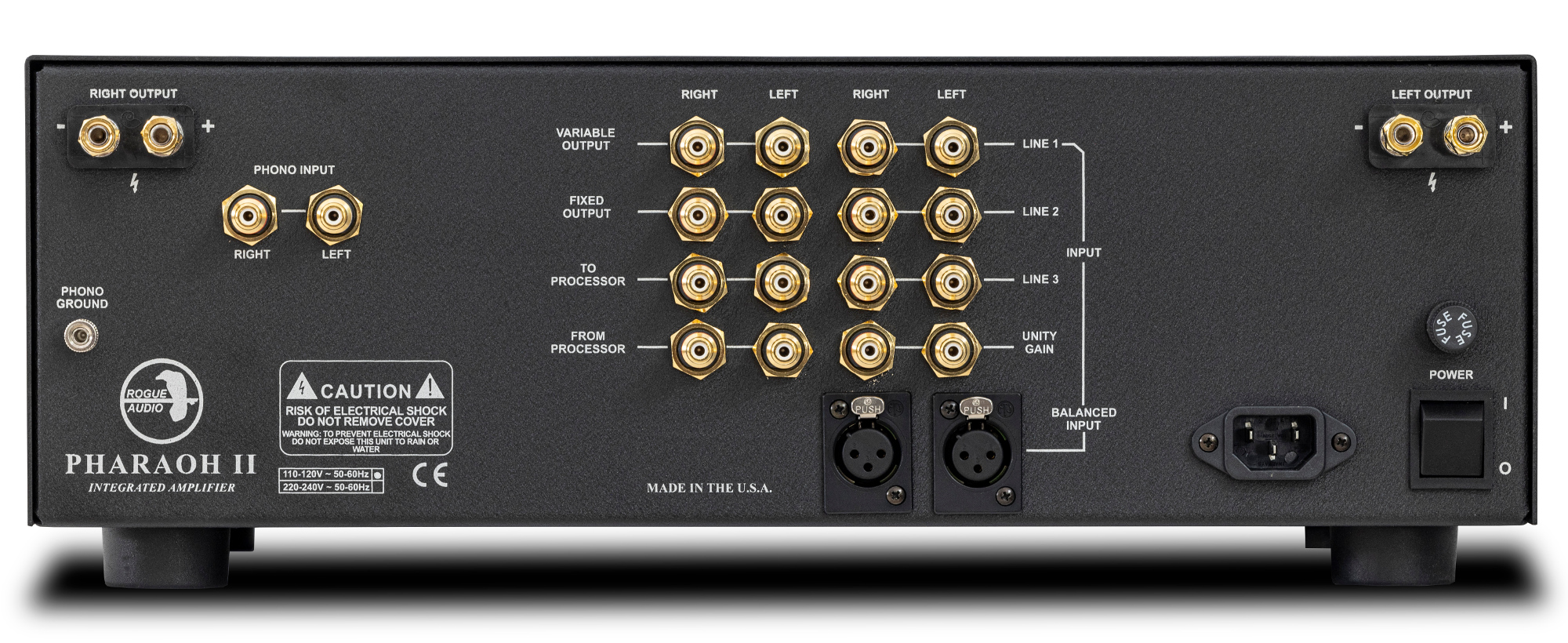 Rogue Audio Pharaoh II integrated amplifier – – 4