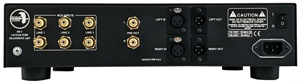 Rogue Audio RH-5 Headphone amplifier – – 7