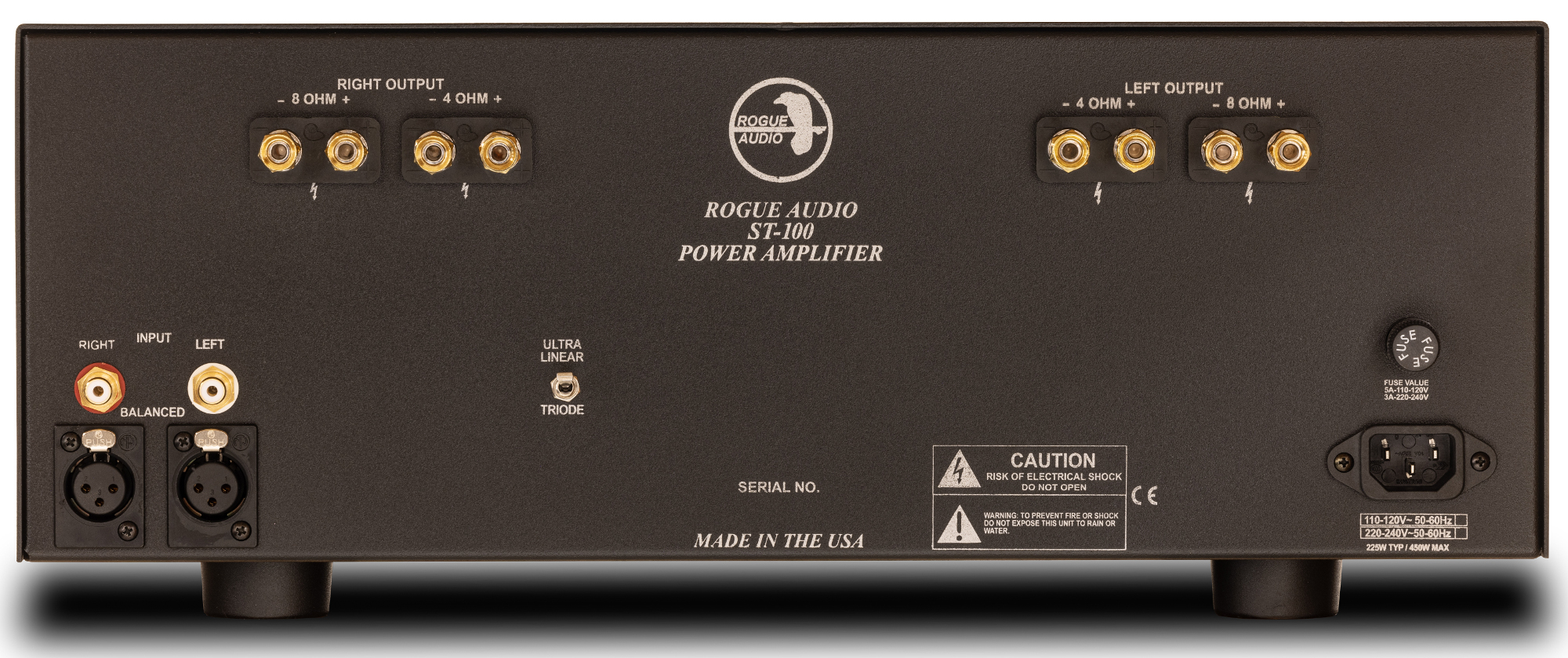 Rogue Audio Stereo 100 amplifier – – 6